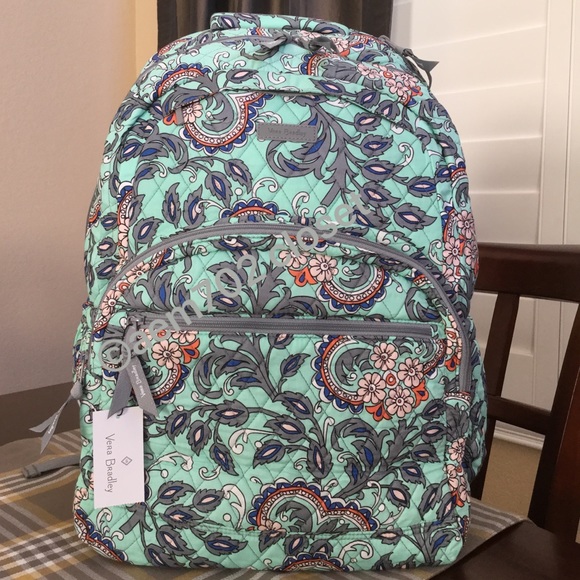 large essential backpack vera bradley